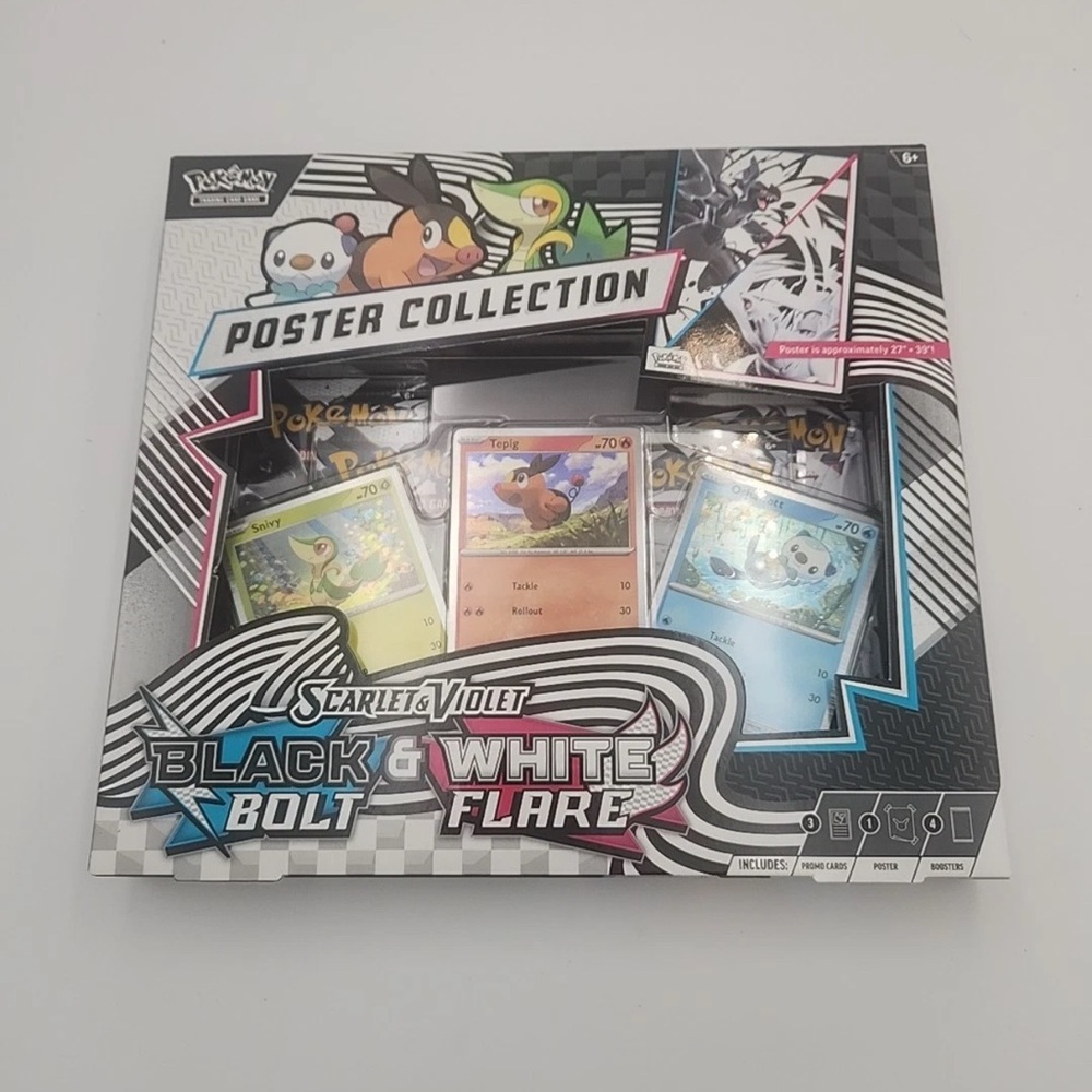 Pokemon Black Bolt & White Flare Poster Collection